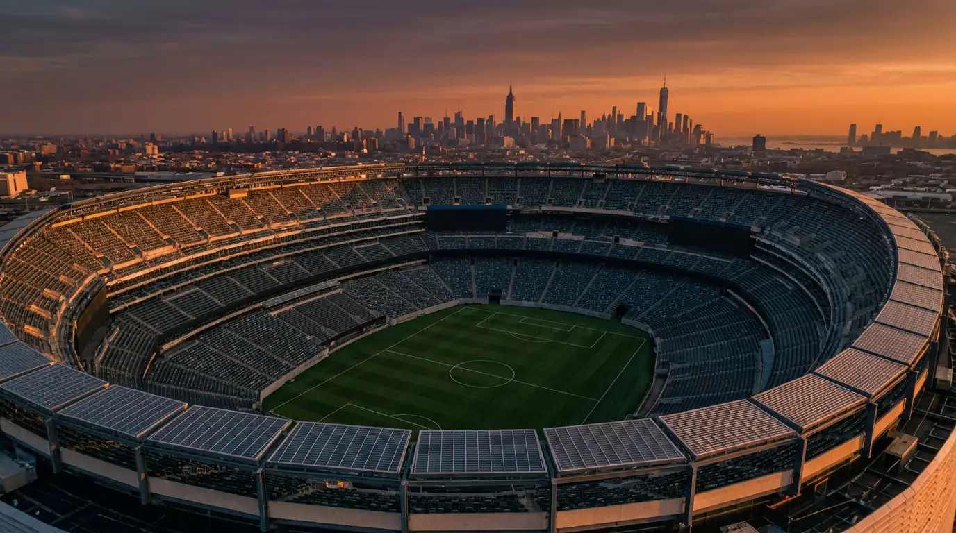 MetLife Stadium in East Rutherford – Austragungsort des WM-Finales 2026