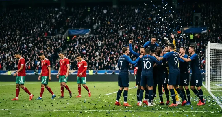 WM-Viertelfinale: Frankreich 2:0 Marokko – Drittes Halbfinale in Folge